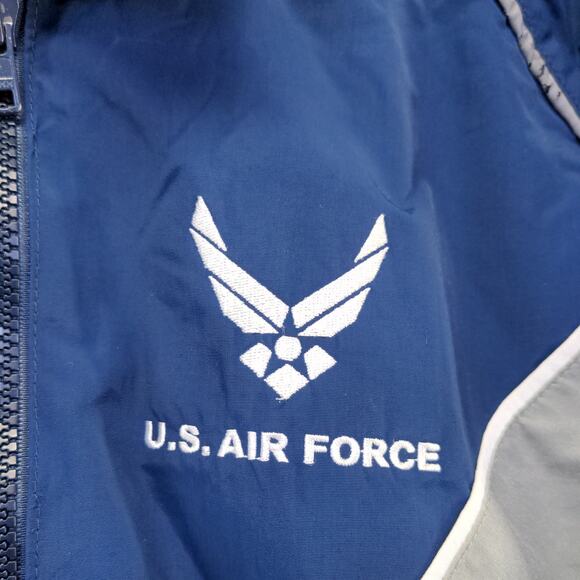 JWOD Skilcraft Men's USAF US Air Force Jacket Blue Size S Short Embroidered Logo - Picture 10 of 14
